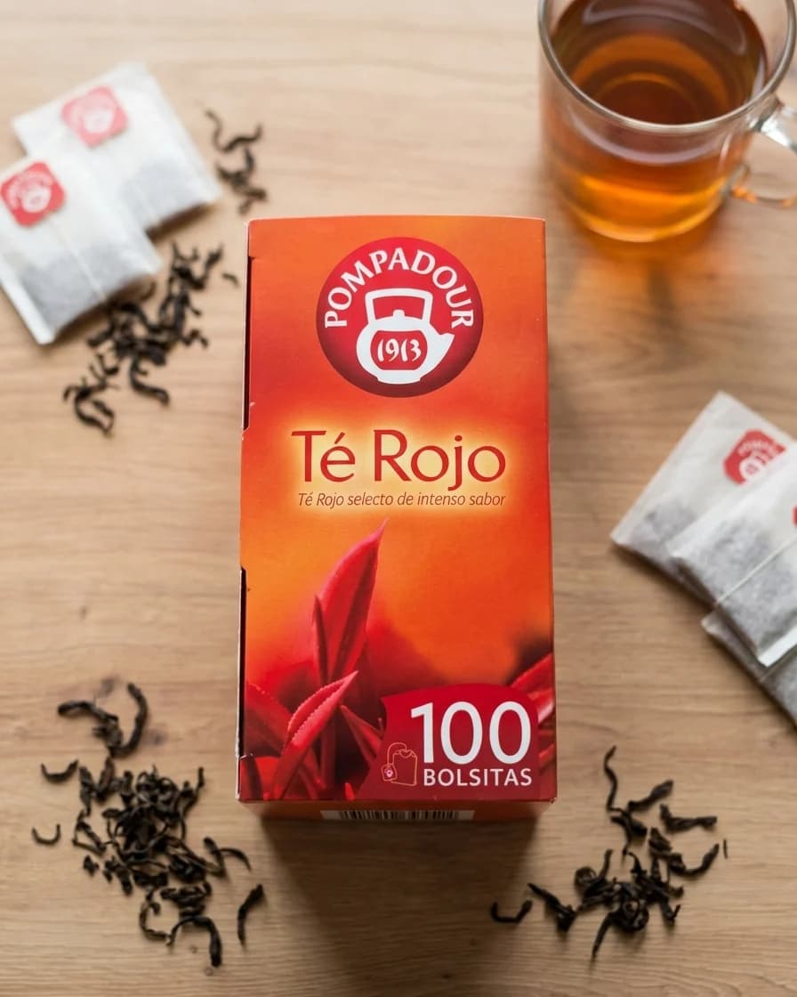 Té Rojo Pompadour · 100 bolsitas