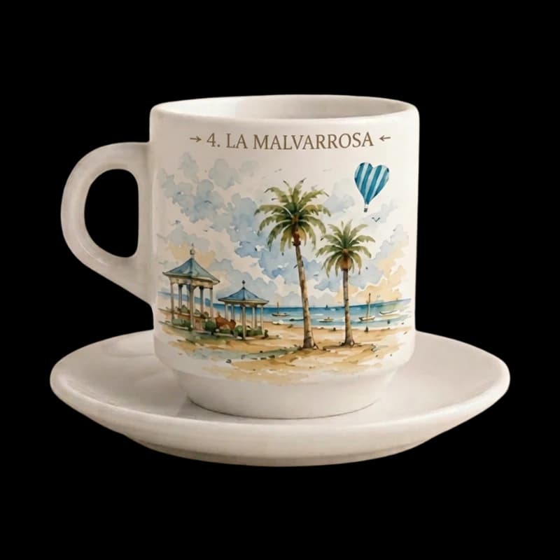 Taza La Malvarrosa